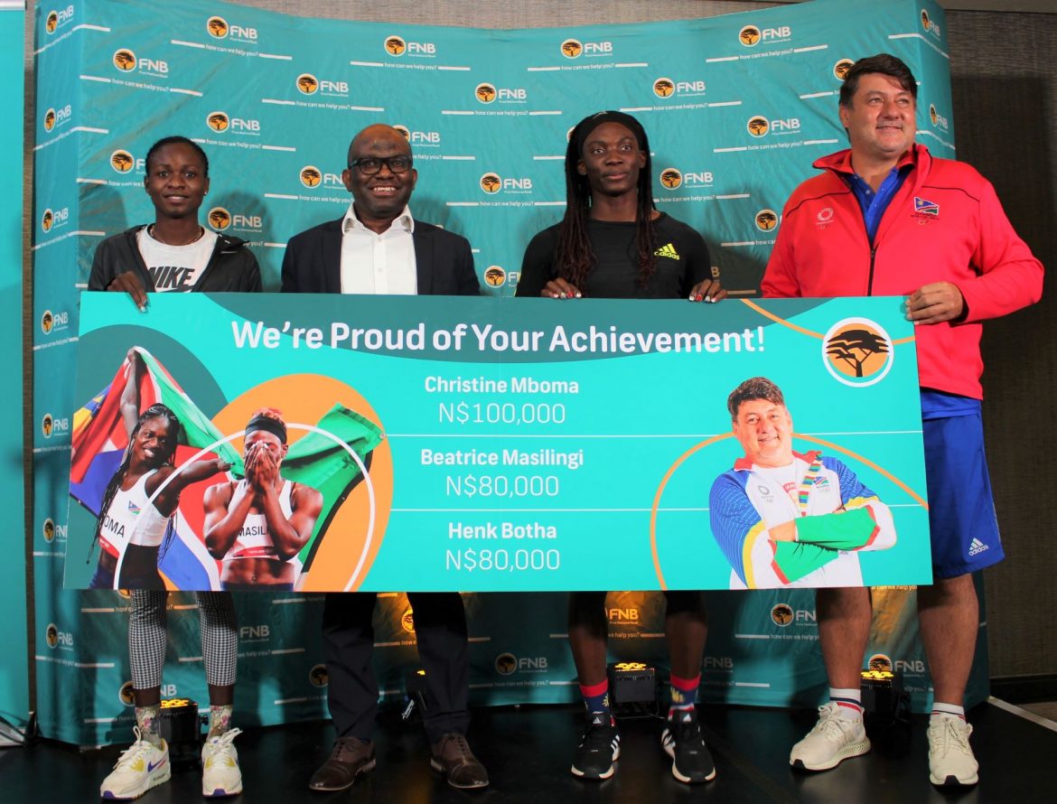 FNB celebrates Namibian athletic stars