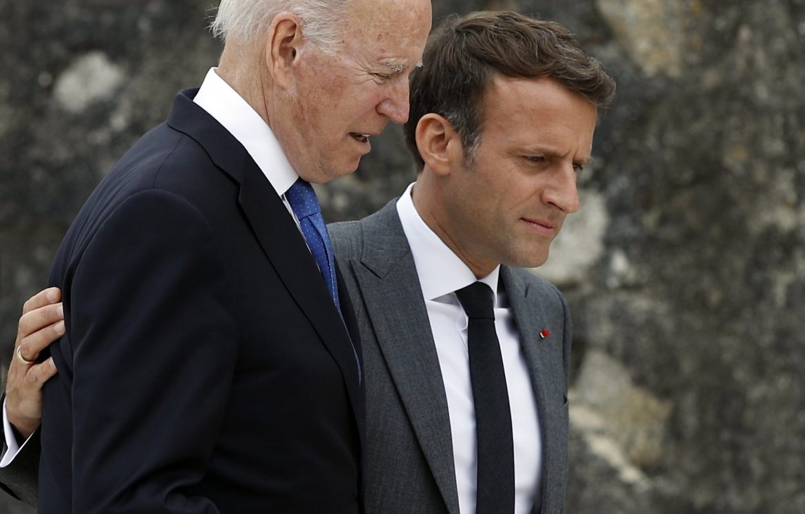 Macron, Biden to meet in Europe in October over submarine row