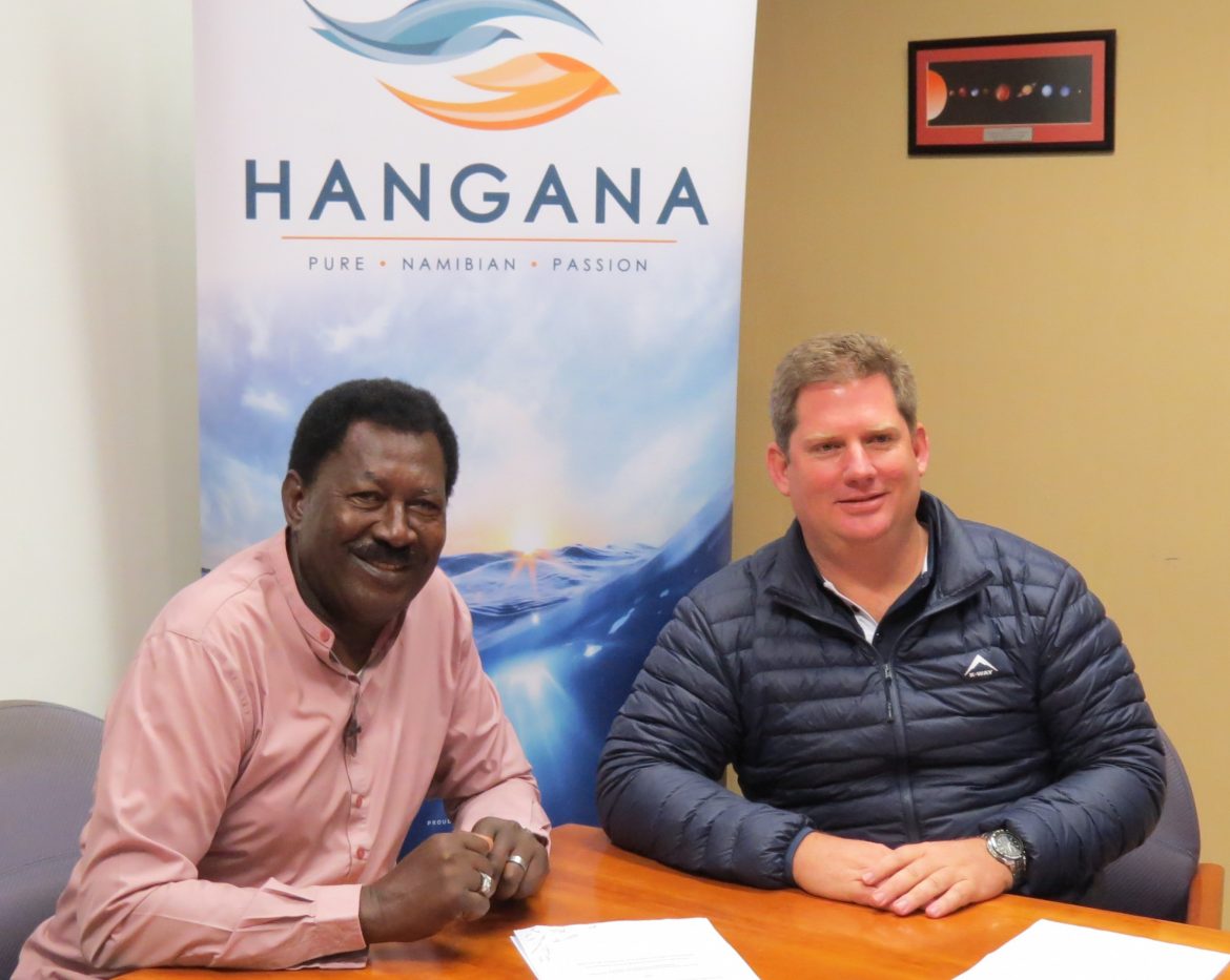 Hangana seafood signs wage agreement with Namibia Fishing Industry & Fisherman Workers U