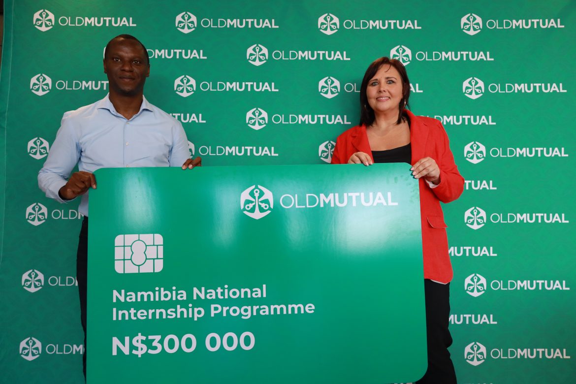 NNIP receives N$300,000 from Old Mutual Namibia to accelerate job creation