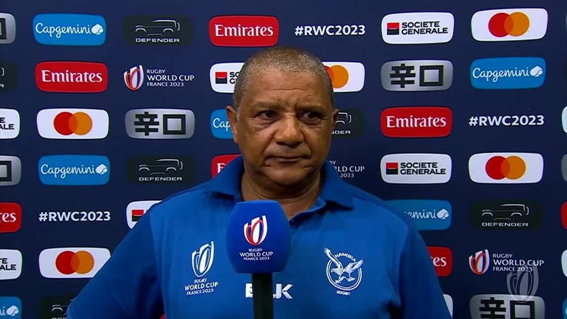 Namibia needs more test matches to progress, says coach Coetzee