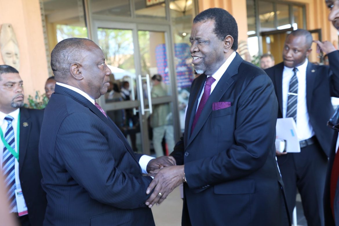 President Geingob Highlights Unity and Economic Cooperation at South Africa-Namibia Business Forum