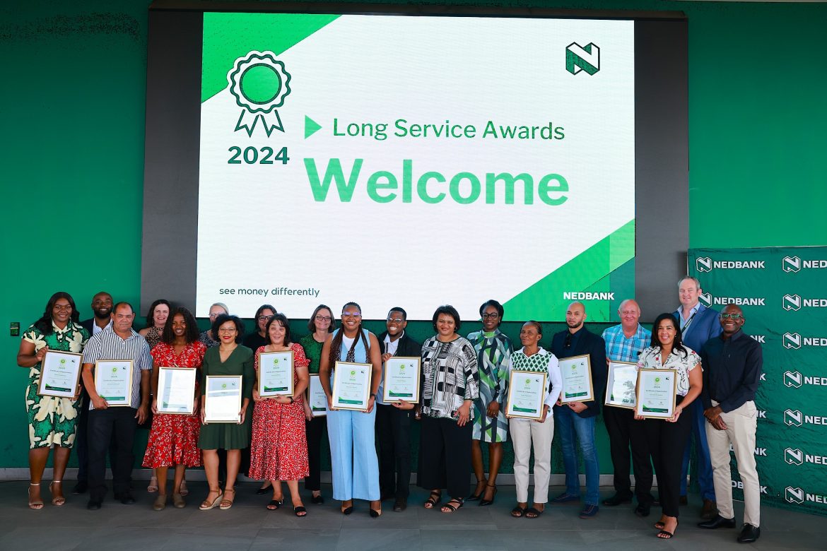 Nedbank Namibia Celebrates Employee Loyalty at Long-Service Award Ceremony