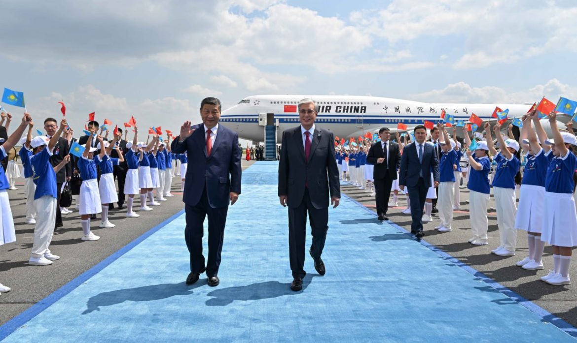Xi arrives in Astana for China-Central Asia Summit