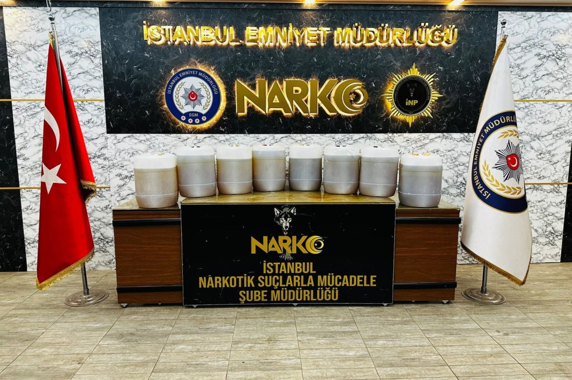 Türkiye seizes over 1.6 tons of narcotics, detains hundreds of suspects