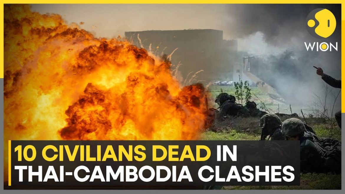 Cambodia says 10 civilians killed, 60 others wounded in latest round of border conflict with Thailand