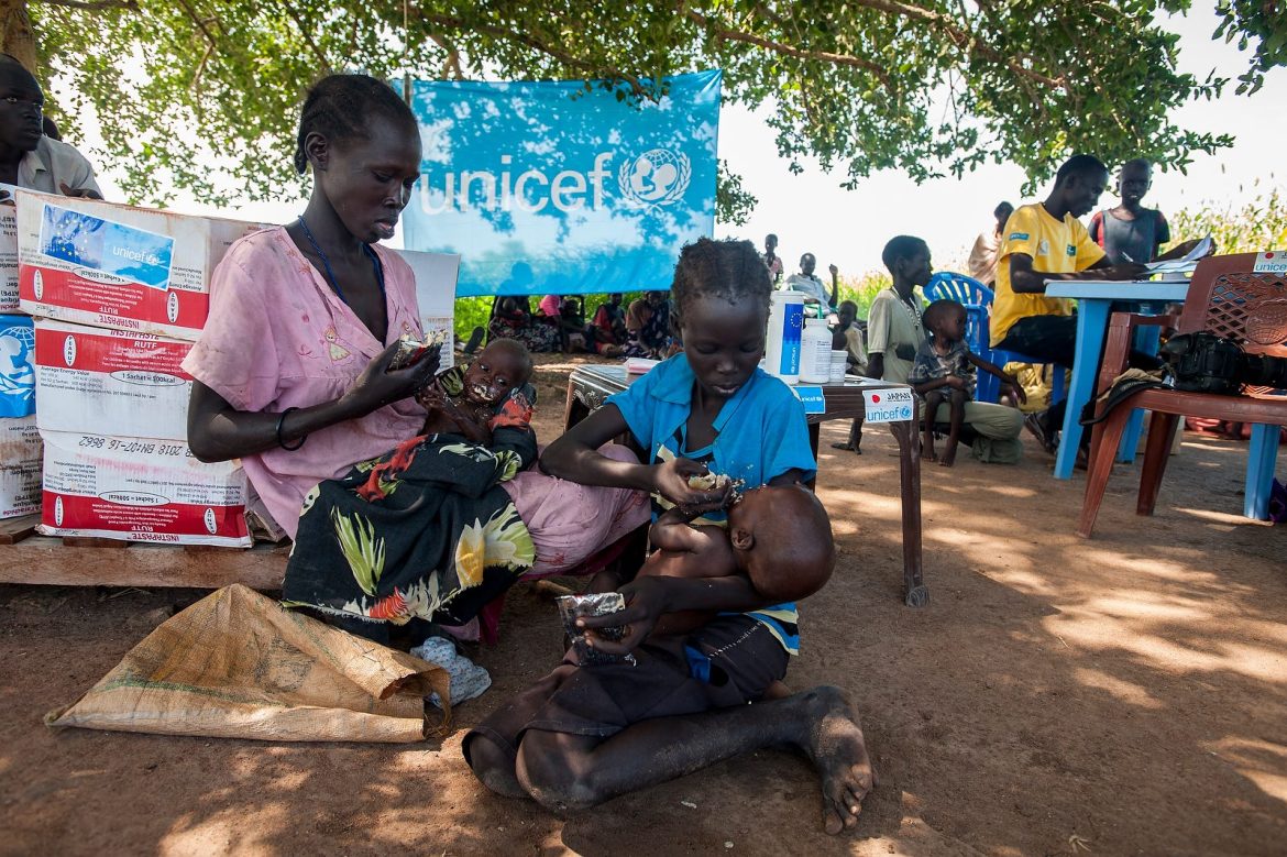 Over 450,000 children at risk of malnutrition in South Sudan: UNICEF