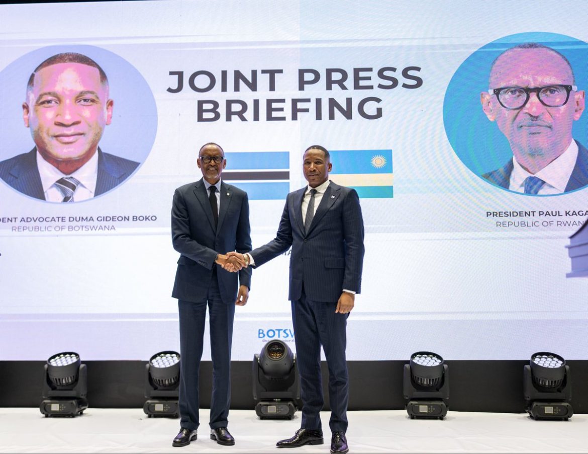 Botswana, Rwanda vow to strengthen ties